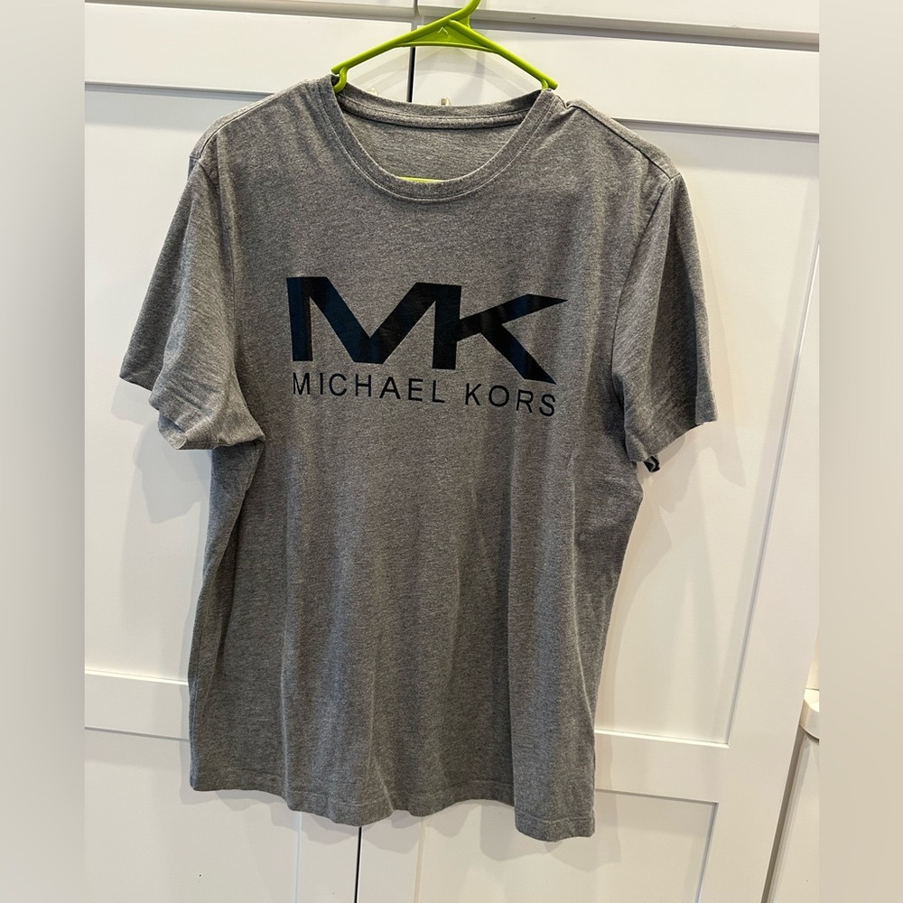 Michael Kors Charcoal Logo Tee